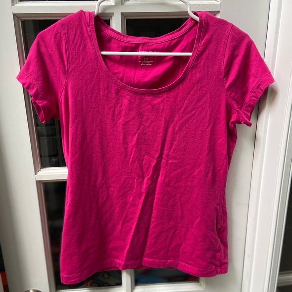 Lands’ End Petite Small Pink Tee - Picture 1 of 1
